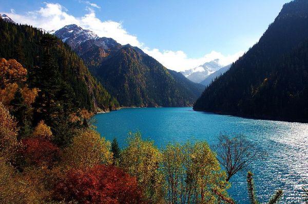 四川九寨沟长海美景