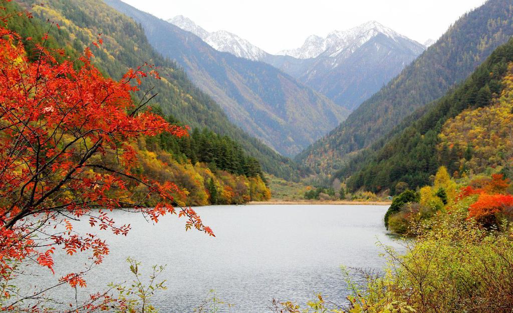 四川九寨沟长海美景