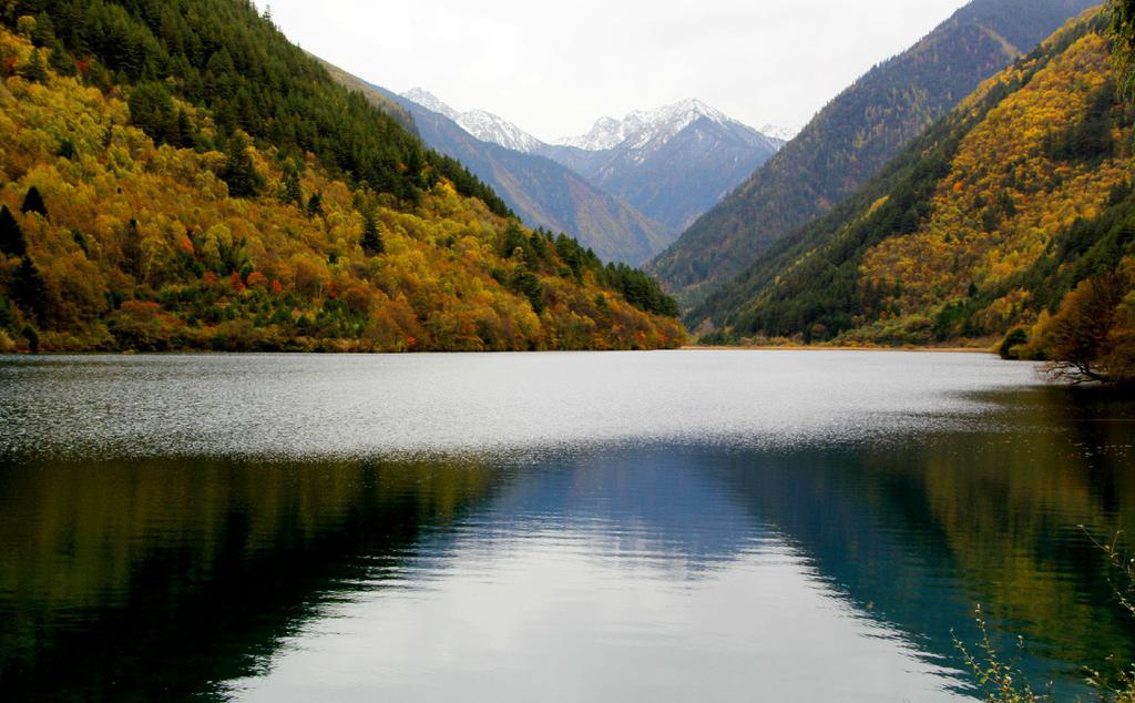 四川九寨沟长海美景