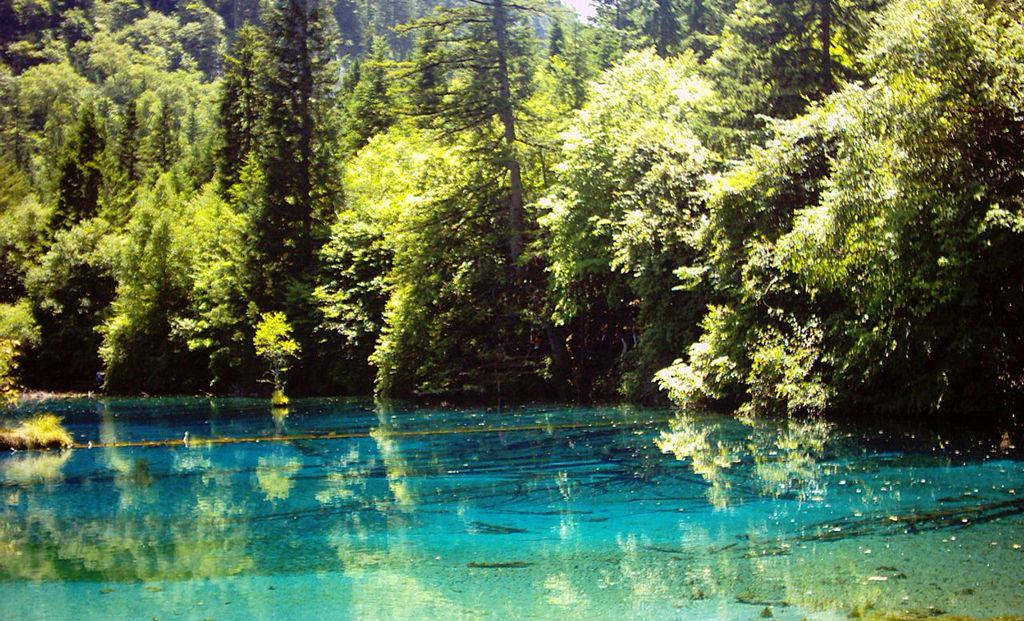 “九寨精华”之五花海