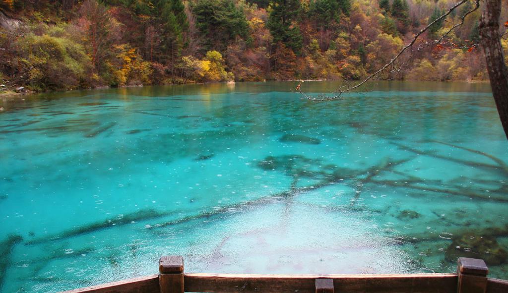 美丽迷人的五花海风光