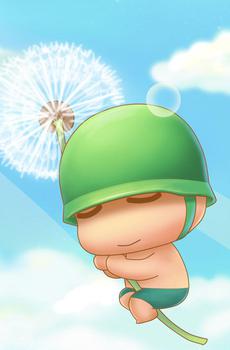 卖萌可爱的炮炮兵