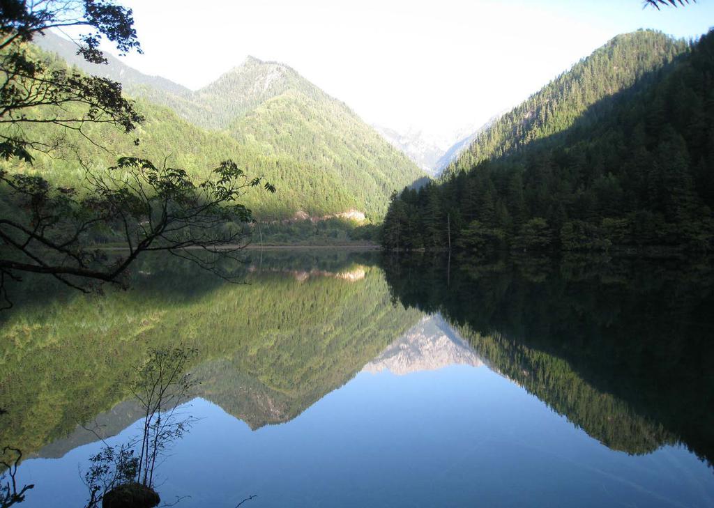 九寨沟镜海奇观