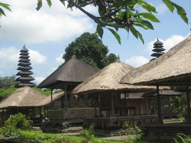 巴厘岛圣泉庙风光