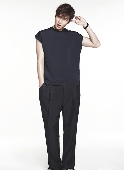 李敏镐黑白写真