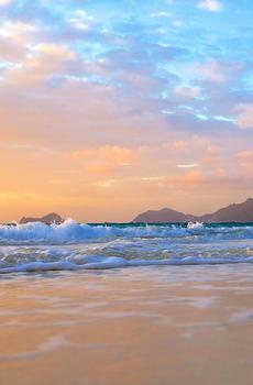 唯美海滩风光-0