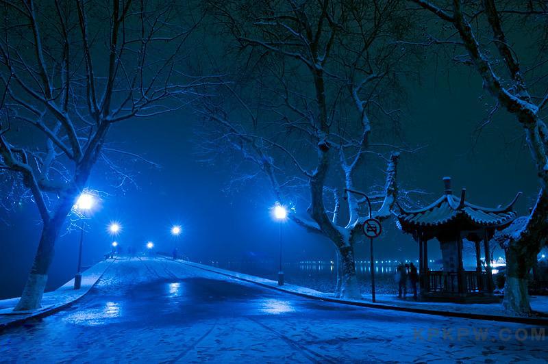 西湖十景断桥残雪