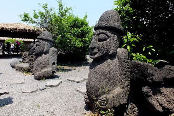 韩国济州岛城邑民俗村