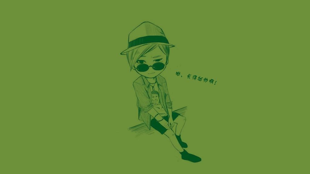 周笔畅可爱手绘