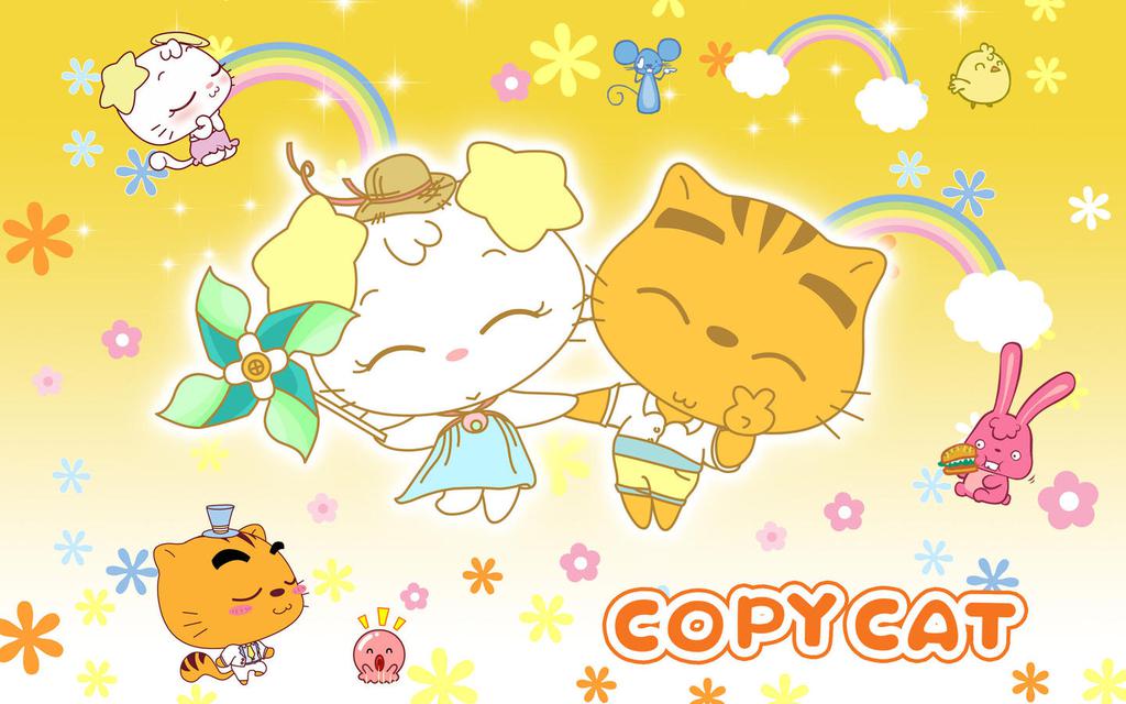 可爱卡通烤猫计划