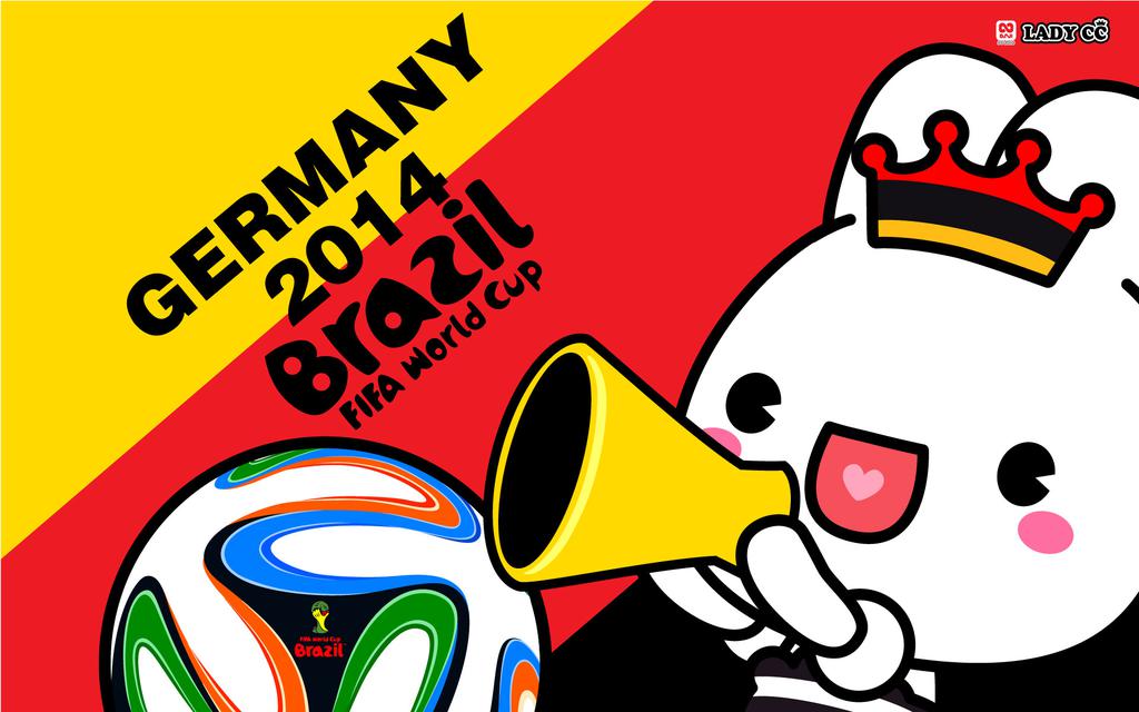 可爱ladycc助威巴西世界杯