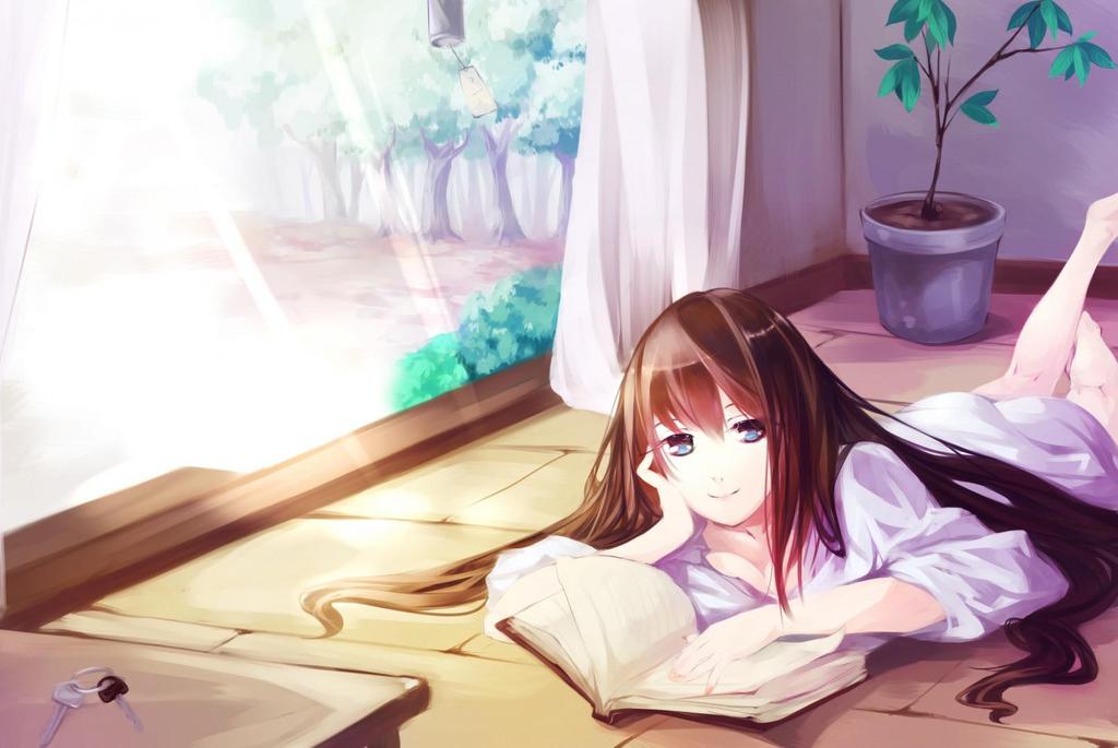 动漫女生唯美意境