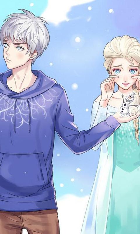 Jack X Elsa同人插画