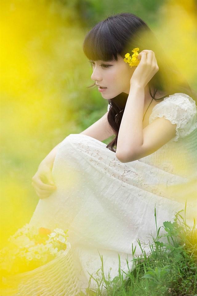 清纯美女户外写真