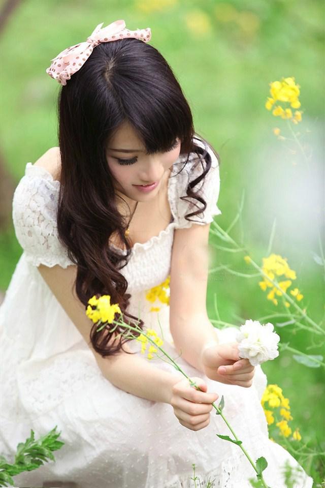 清纯美女户外写真