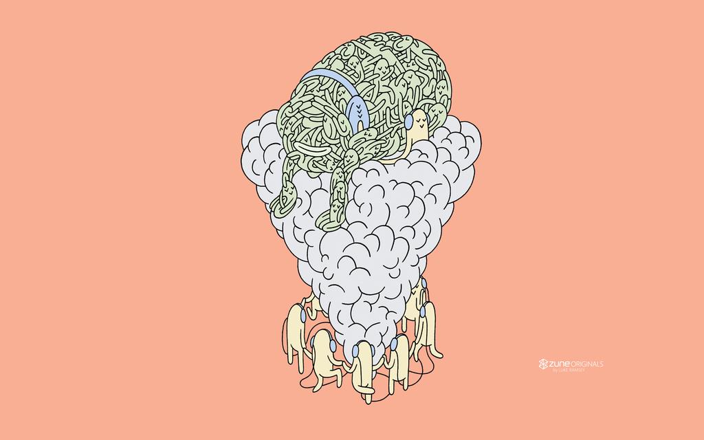 Zune元素win7官方主题