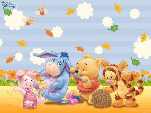 可爱卡通维尼熊