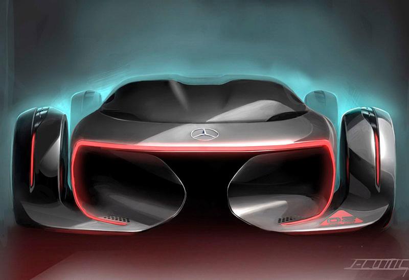 奔驰Silver Arrow概念车