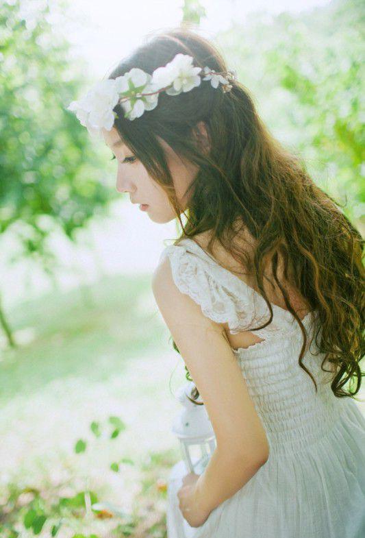 小清新女生户外写真