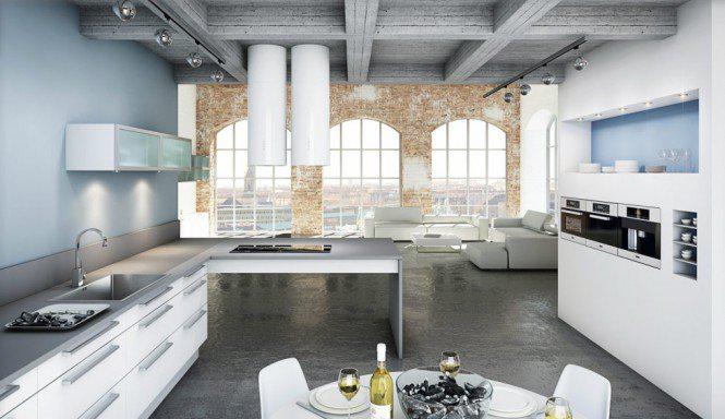 北欧风格厨房装修设计