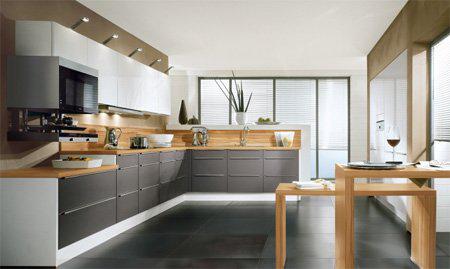 实用的L型厨房设计