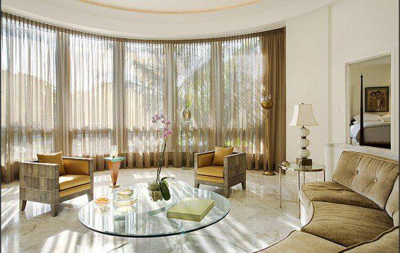 华丽的国外客厅设计