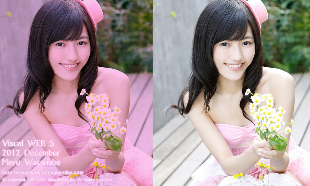 以其双马尾和铁刘海在akb48甚至是在整个日本娱乐圈