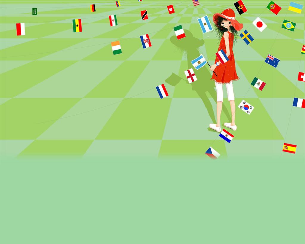 韩国可爱手绘插画