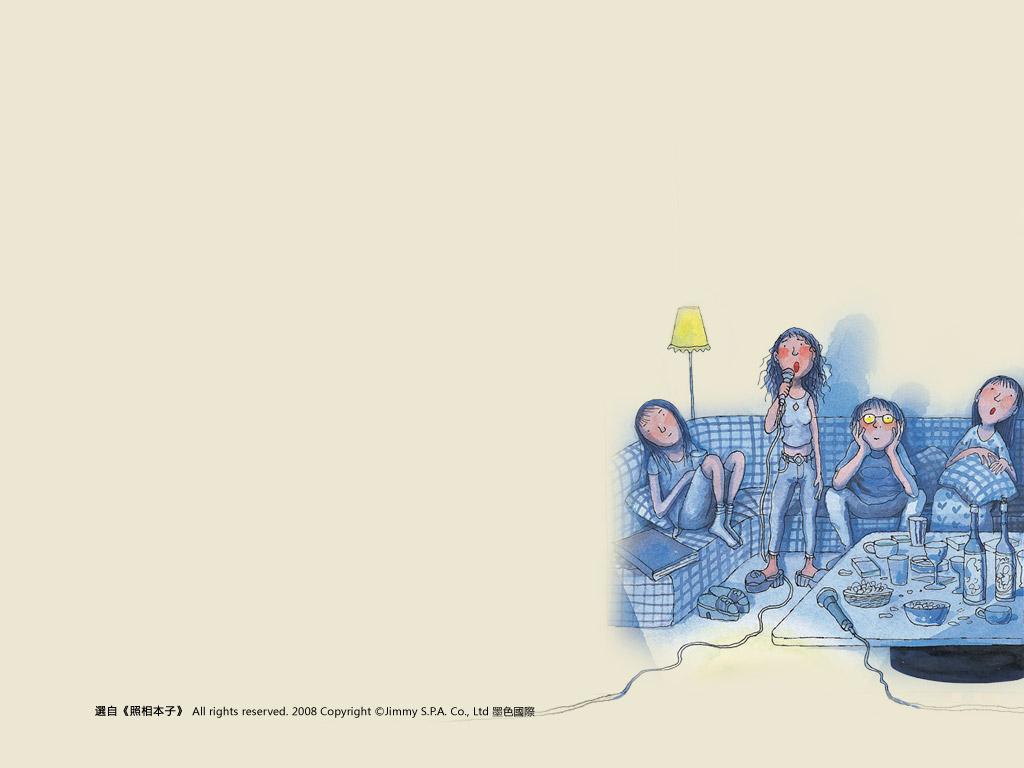 几米漫画照相本子