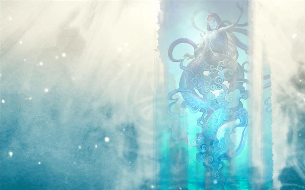 《仙剑奇侠传五》水墨场景