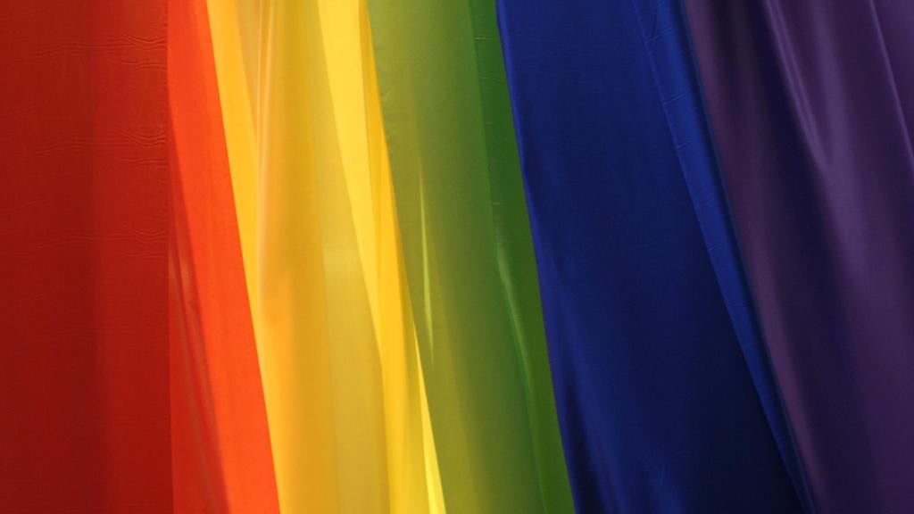 彩虹之色抽象背景