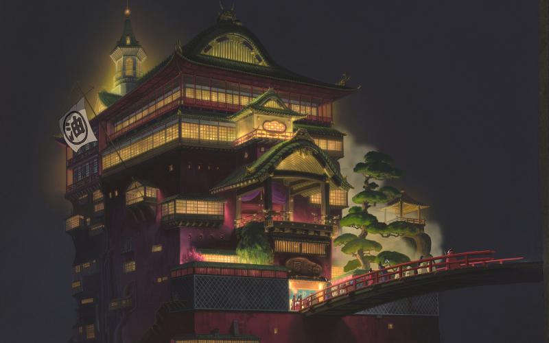 《千与千寻》场景图集