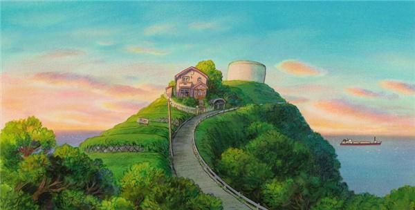 宫崎骏电影里的美丽场景