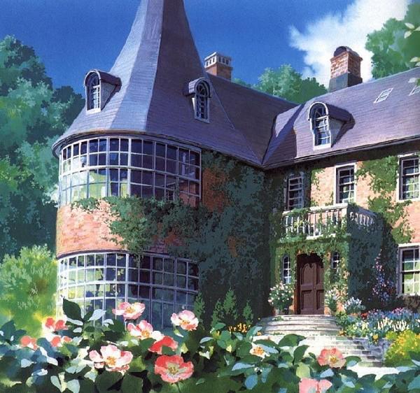 宫崎骏的童话世界场景