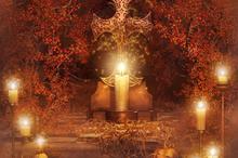 唯美梦幻场景背景