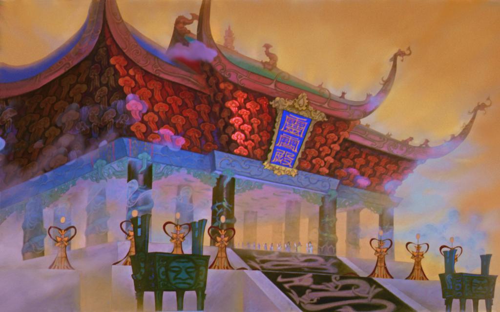 大闹天宫经典卡通场景