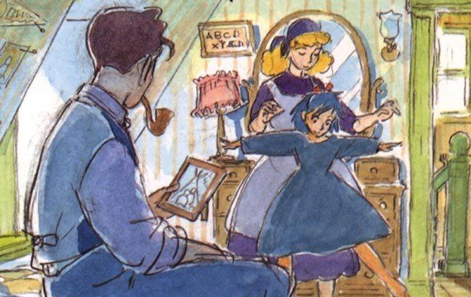 魔女宅急便人物场景速写