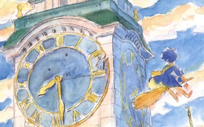 魔女宅急便人物场景速写