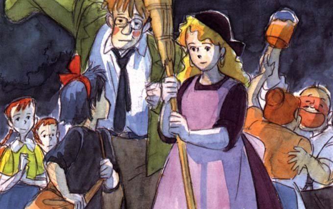 魔女宅急便人物场景速写