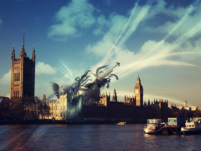 抽象风景设计美图