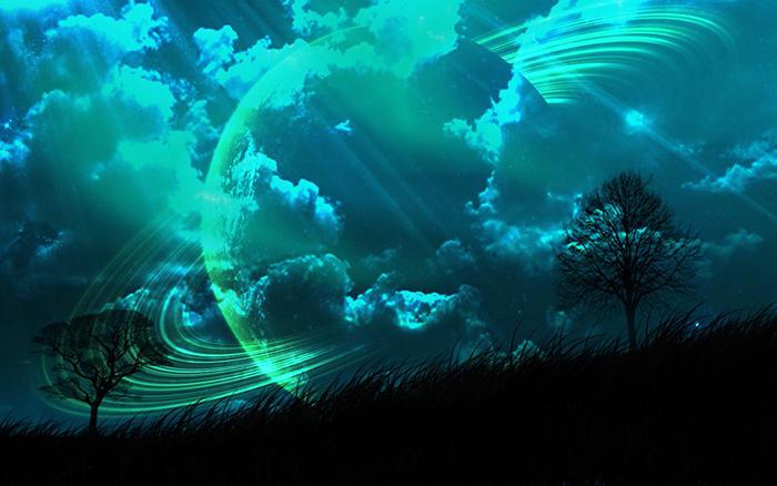 精美风景抽象设计