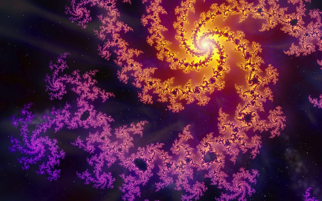 win7系统抽象视觉唯美