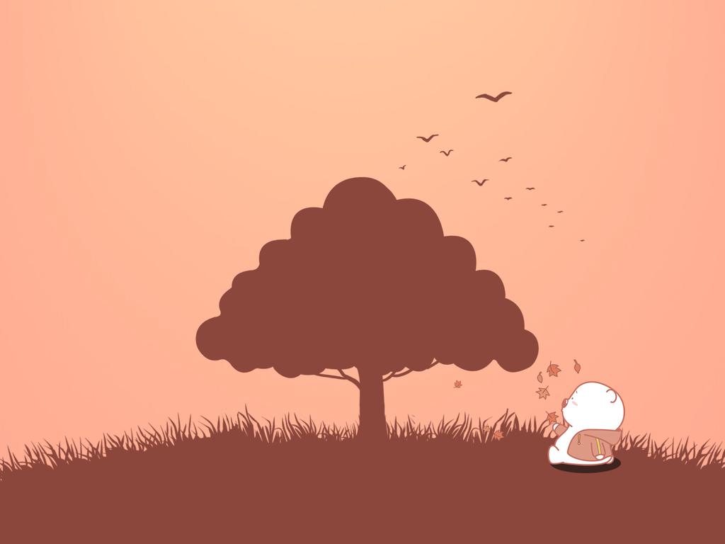 可爱卡通小囧熊