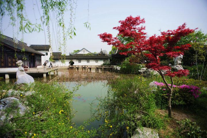 江南古镇行木渎古镇