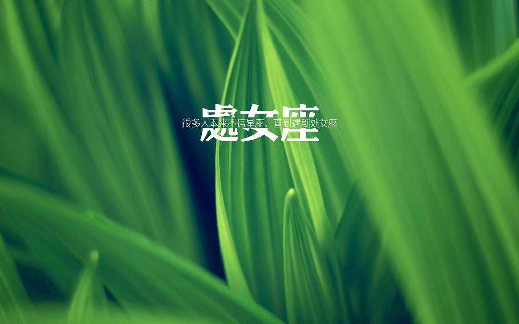 处女座唯美带字