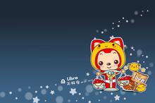 Libra卡通天秤座