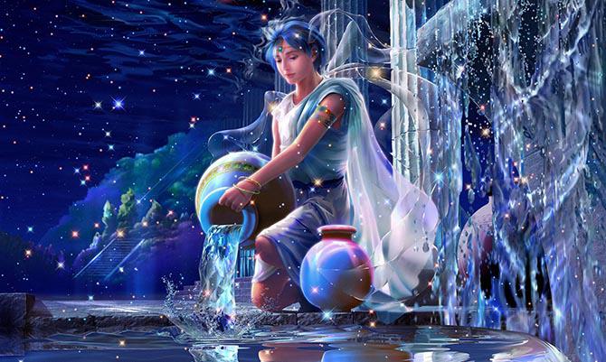 唯美梦幻水瓶座
