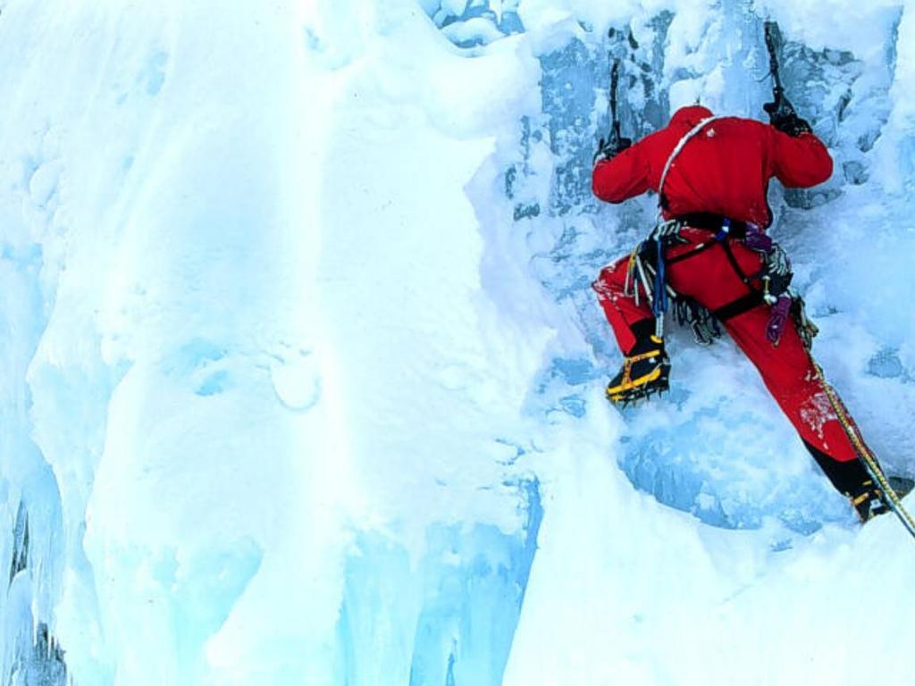 别有趣味的雪地登山