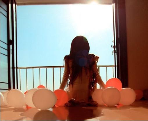 非主流唯美美女背影