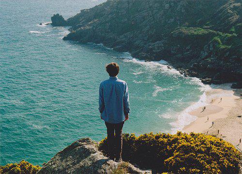 非主流伤感男生背影